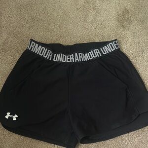 Under Armour Black Athletic Performance Shorts